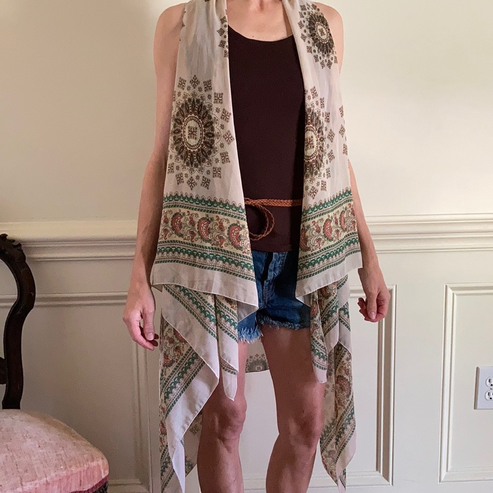 Free People style tunic, cover up, shawl too